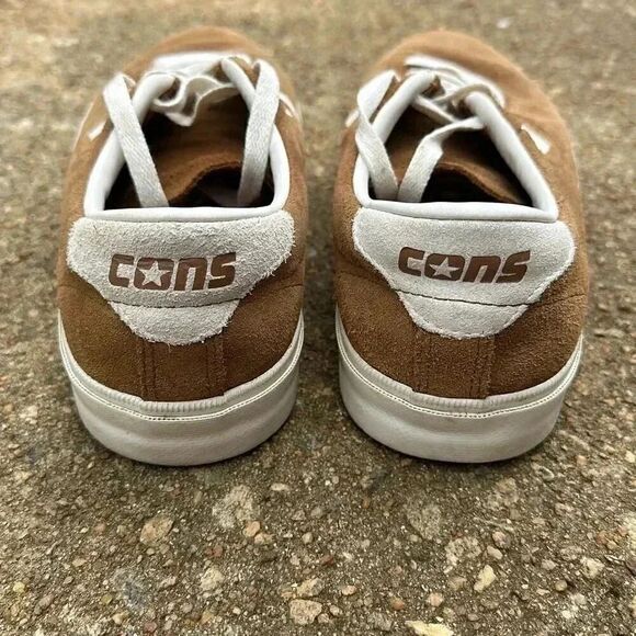 Converse Cons Louie Lopez Pro Low / Chestnut Brown Men’s Sz 8 - Picture 4 of 11